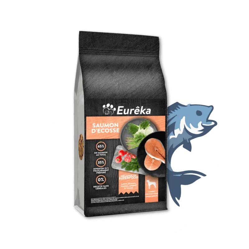 Croquettes chiot holistic sans céréales - Saumon d'Ecosse - 2 Kg