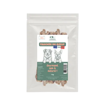 Trachées de Bœuf – Friandises Naturelles pour Chiens