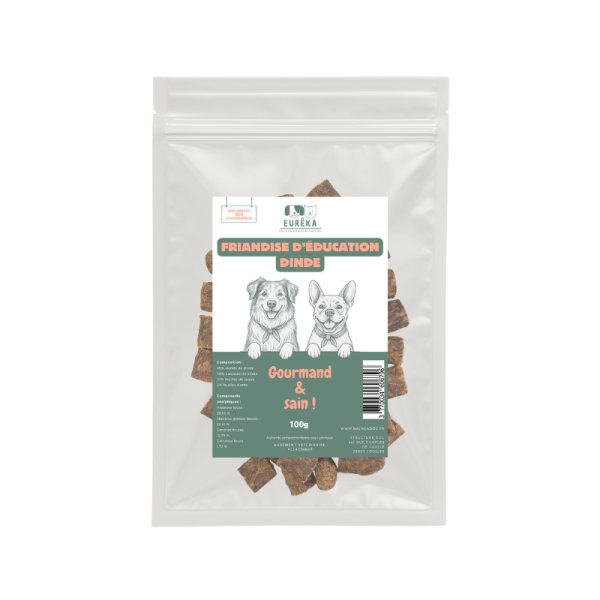 Friandises d'éducation à la dinde pour Chien