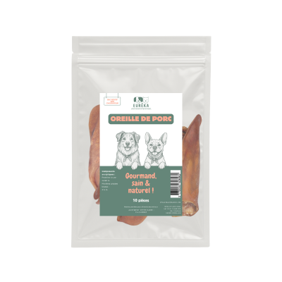 Oreilles de Porc – Friandises Naturelles pour Chiens