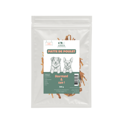 Pattes de Poulet – Friandises Naturelles pour Chiens