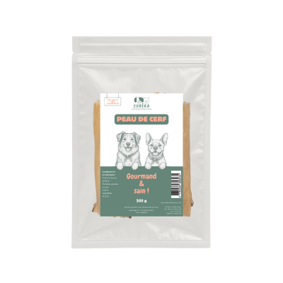 Peaux de Cerf – Friandises Naturelles pour Chiens